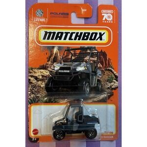 Matchbox Lesney Superfast Polaris Ranger Diecast Car Black 2022